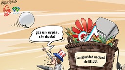 【Caricatura editorial】Dicen que el concepto de “seguridad nacional” puede ser utilizado en todos los campos