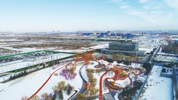 長春中鐵博覽城項目建設粗具規模