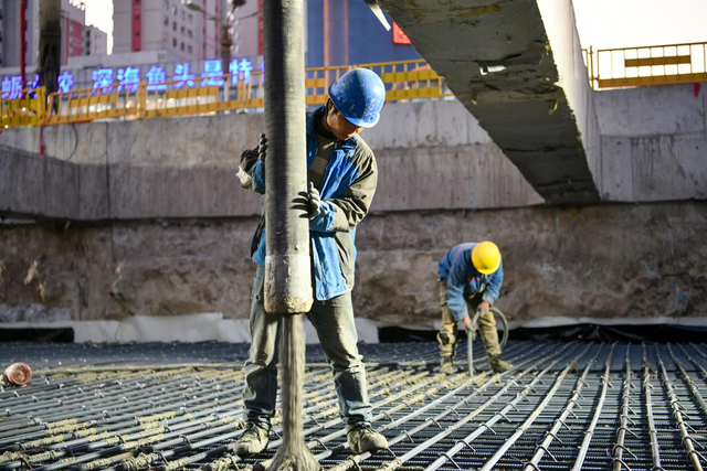 天津地铁4号线北段工程土建2标项目 三座车站主体结构全部封顶