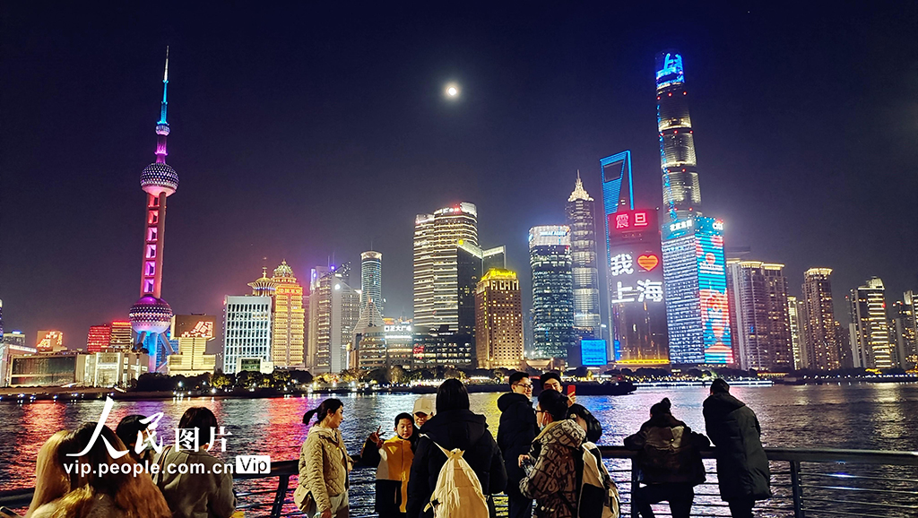 上海夜景真实实拍图片