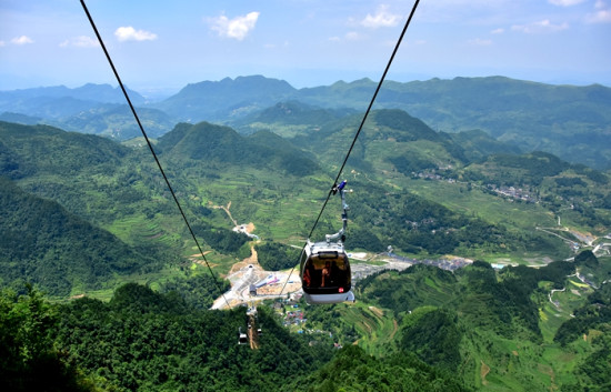 【行遊巴渝 摘要】重慶秀山縣城至川河蓋旅遊區快速通道9月底通車