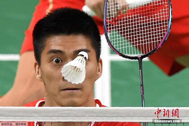 傅海峰、張楠晉級羽毛球男雙決賽