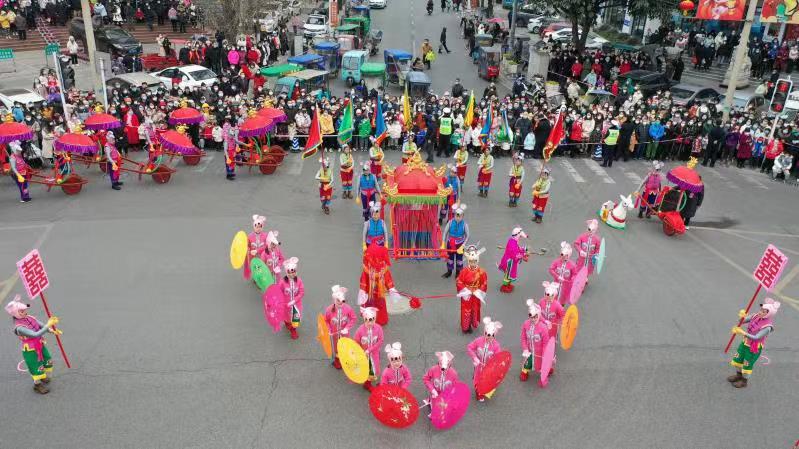 “从小年到大年，到绵竹过中国年” 第二十二届绵竹年画节开幕_fororder_7