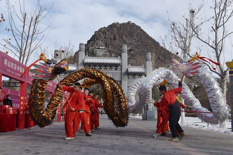 【原創】濟南：春節臨近，來華山腳下趕黃河大集