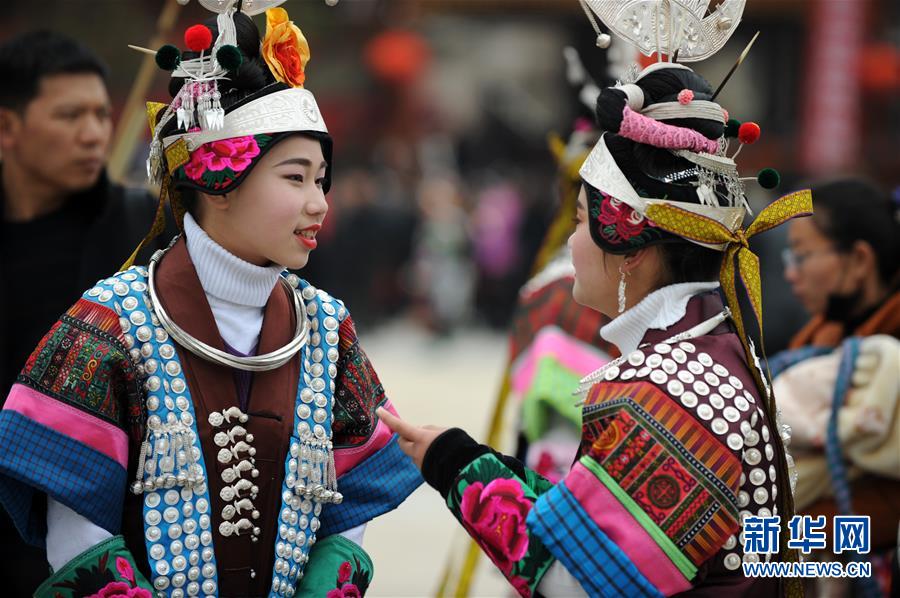 貴州凱里：蘆笙舞步鬧新春