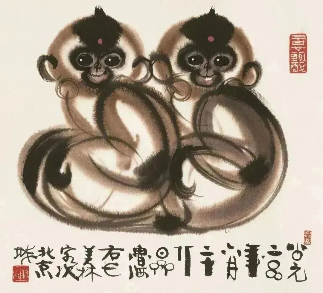 它们，在韩美林画笔下也是“情人”