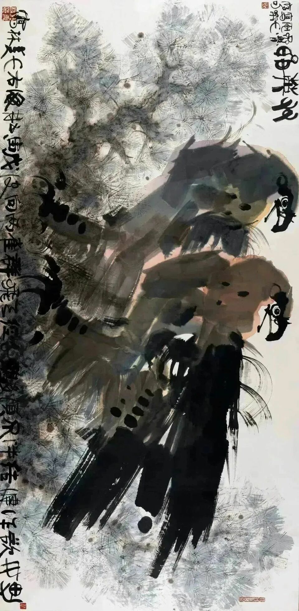 它们，在韩美林画笔下也是“情人”