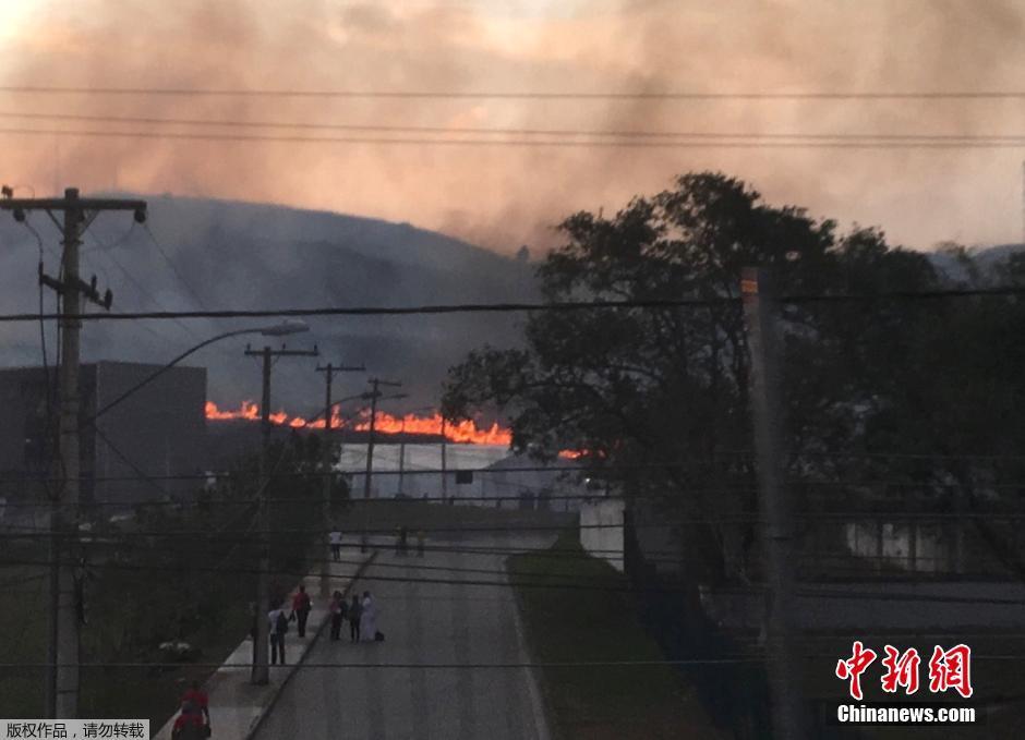 里约附近发生山火一度逼近奥运场馆