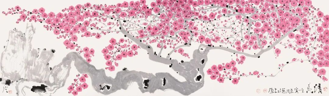 “陈家泠咏梅书画作品展”将于2月18日在荣宝斋当代艺术馆开展