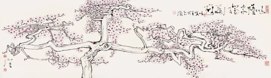 “陈家泠咏梅书画作品展”将于2月18日在荣宝斋当代艺术馆开展