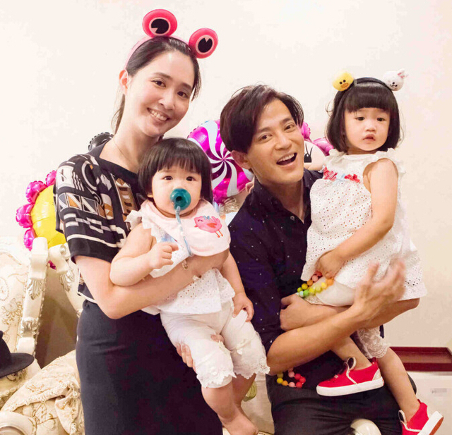 陳曉東女兒周歲宴照片曝光 一家四口高顏值(圖)