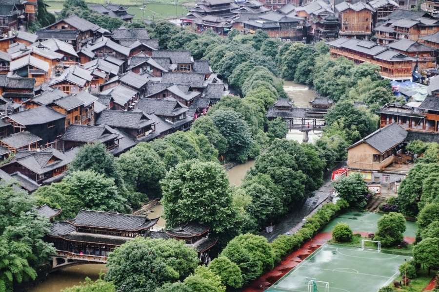 西江千户苗寨：苗文化与旅游融合 绘出苗寨新风景