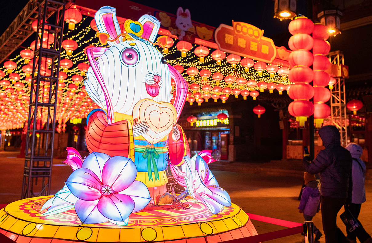 À Hohhot, en Mongolie intérieure : le « Lapin de Jade » accueille le Nouvel An chinois_fororder_圖片5