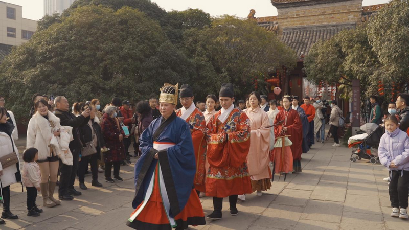 春节不打烊 来德阳文庙体验国风庙会_fororder_2