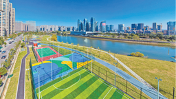 福州高新區高岐河智慧體育公園開放