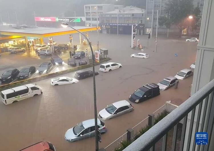 新西蘭奧克蘭暴雨成災進入緊急狀態