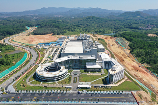 图片默认标题_fororder_粤芯半导体园区航拍全景图。摄影 李剑锋