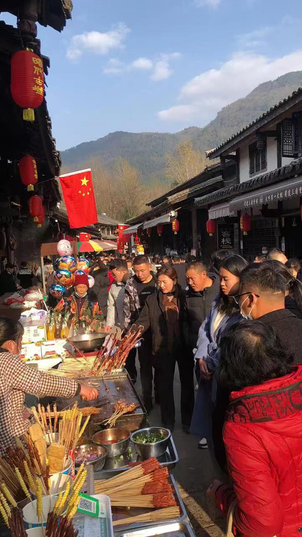 广元：春节旅游门票收入1283.67万元_fororder_昭化古城