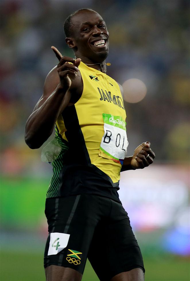 男子200米半决赛:博尔特晋级