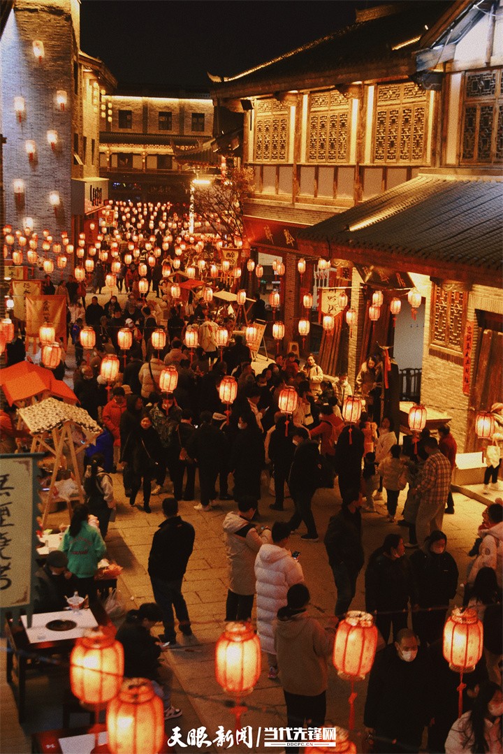 貴陽花溪：新春景區人氣旺