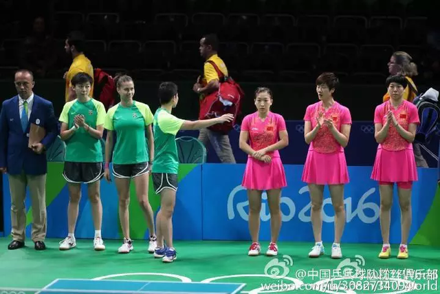 最大壓力是穿裙子 中國乒乓女團無敵又有愛 最大壓力是穿裙子 中國乒乓女團無敵又有愛