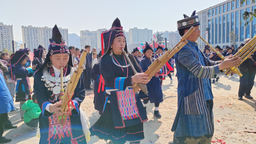 贵州紫云举行苗族“跳花节”活动