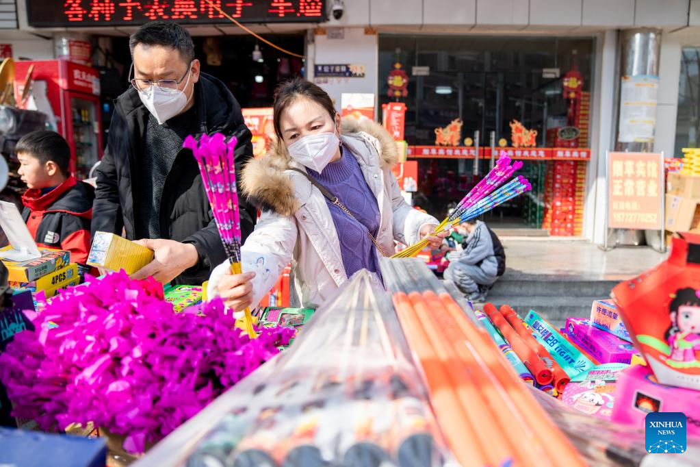 People enjoy Chinese Lunar New Year holiday across China