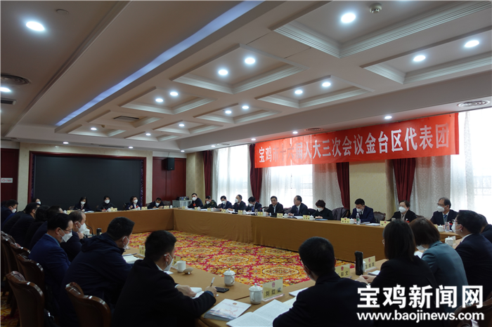 【聚焦宝鸡两会】景耀平在参加金台区代表团审议时强调：以高质量履职推动高质量发展