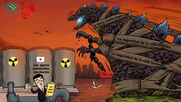 【Caricatura editorial】El nacimiento de "Godzilla"