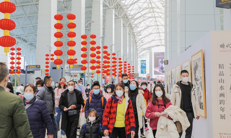广州白云机场1月接送旅客超410万人次 全国第一_fororder_2