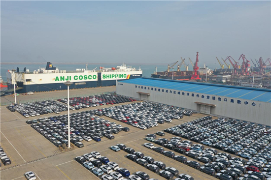 连云港港货物吞吐量实现2023年首月“开门红”_fororder_图片1