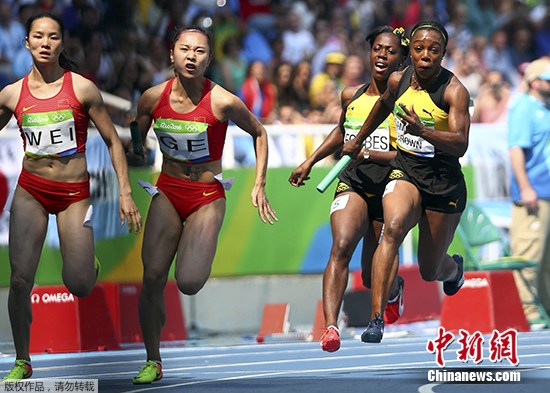 中国女子4X100米接力晋级 时隔16年再进奥运会决赛