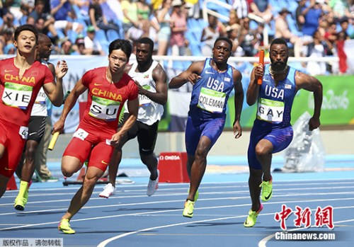 中國男隊闖進4X100米接力決賽 談破紀錄：又有了動力