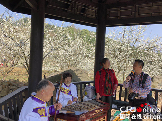 【CRI專稿 標題摘要】花開十里成景觀 銅梁石魚鎮花果山賞花季啟幕