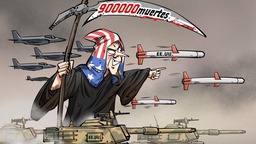 【Caricatura editorial】EE.UU. está en los números: el 900000