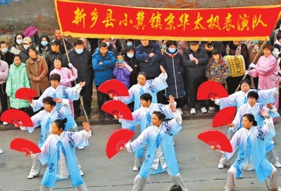 河南各地：民俗體育搭臺 全民健身迎春