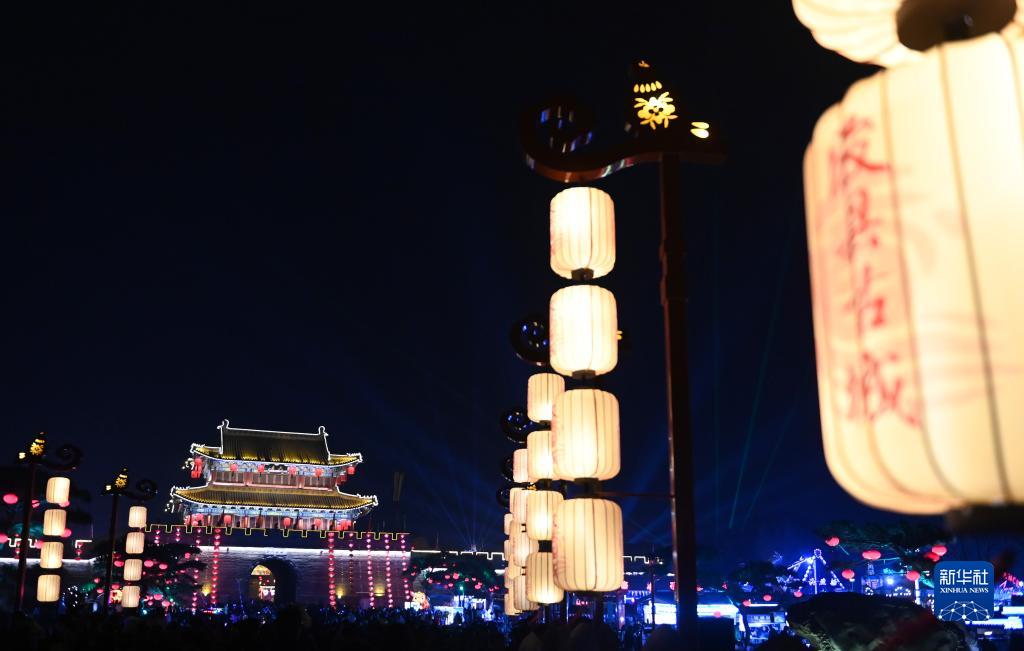 鹤壁浚县：古城璀璨元宵夜