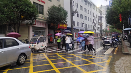 湖南桂東：站好護學崗  護航開學季