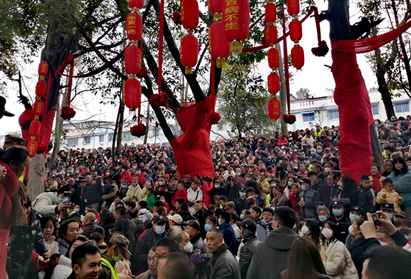 时隔三年民间传统习俗广汉保保节热闹回归