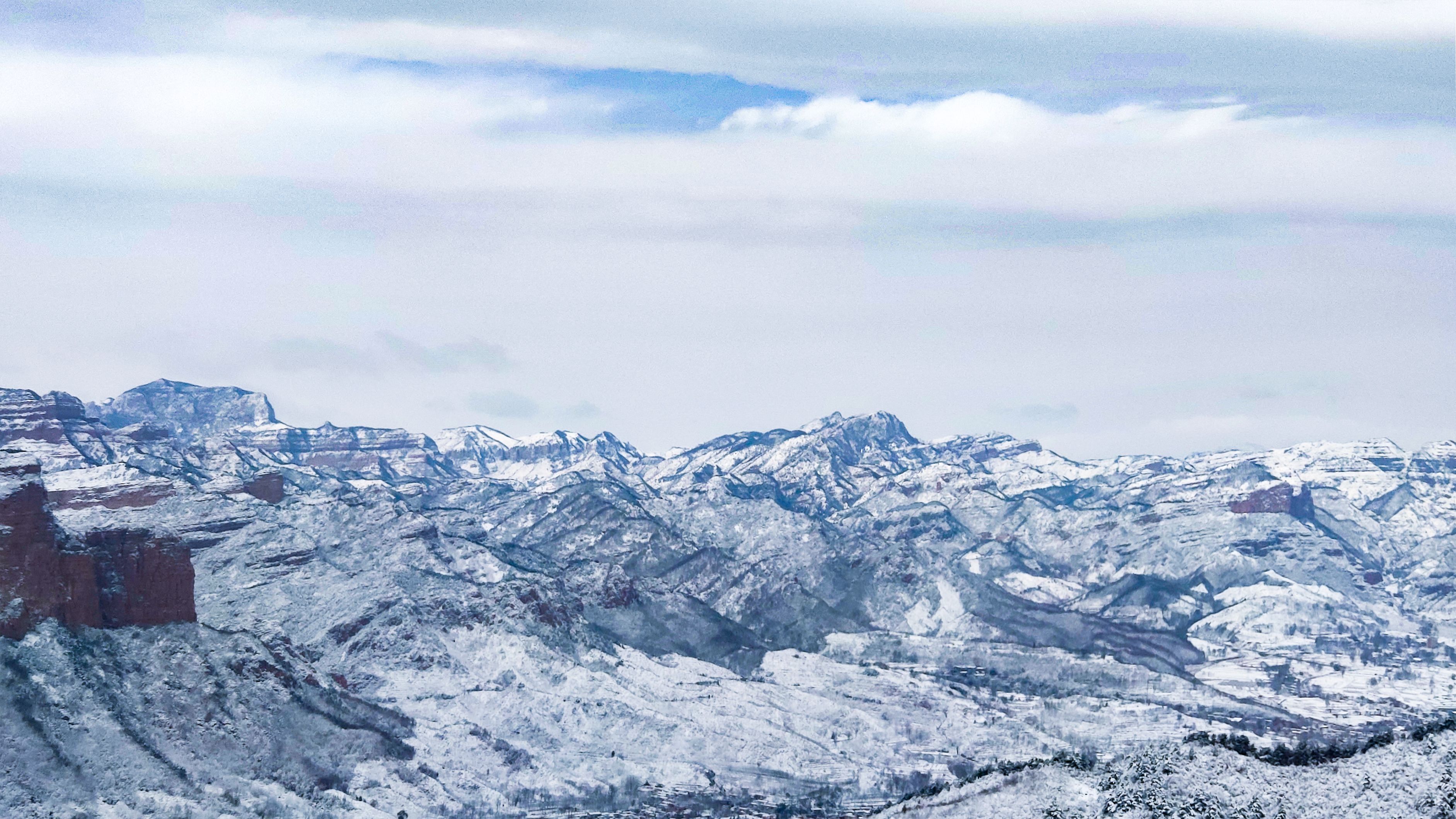 （原创）【组图】河北武安：春雪落太行 宛若水墨画_fororder_微信图片_20230210083804