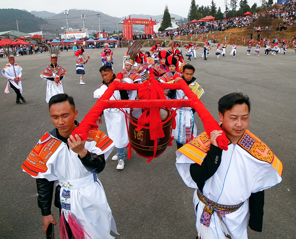 贵州钟山：芦笙悠扬 直击南开跳花节精彩瞬间_fororder_微信图片_20230307164458