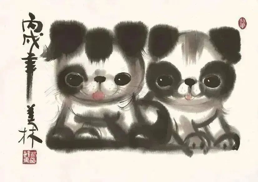 它们，在韩美林画笔下也是“情人”