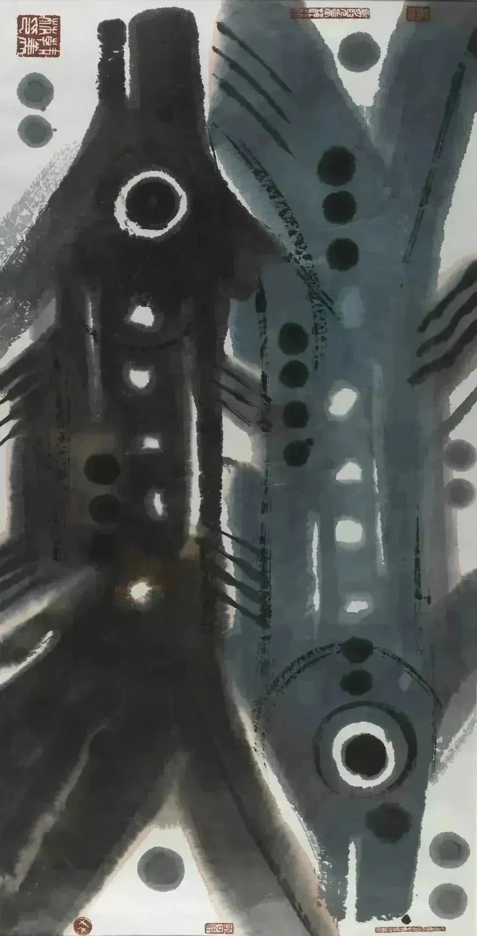 它们，在韩美林画笔下也是“情人”