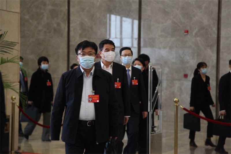 【西安兩會】獻良策傳民意 人大代表陸續報到參會_fororder_1