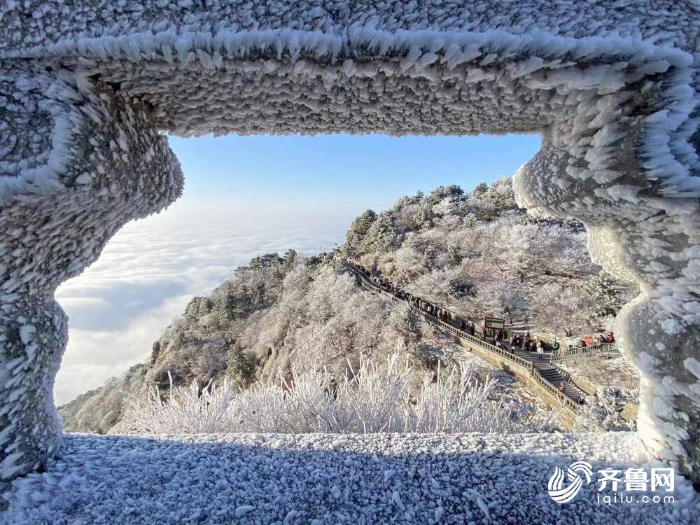 泰山雲海、日出、霧凇美景齊現，驚艷你的朋友圈！