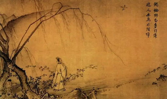 中国古画中看鸟语花香的春天