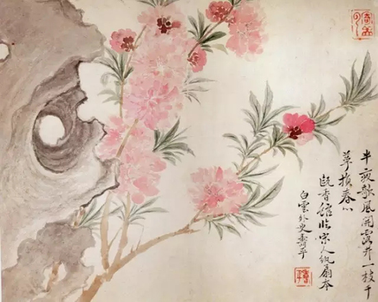 中国古画中看鸟语花香的春天
