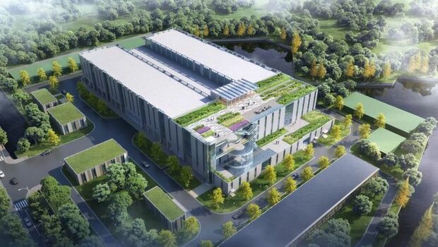 【图说上海】上海竹园污水处理厂四期项目迎来关键节点 进入试水调试阶段