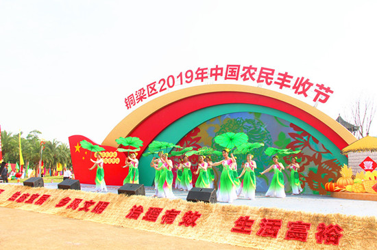 【社會民生】重慶銅梁區2019年中國農民豐收節活動開幕