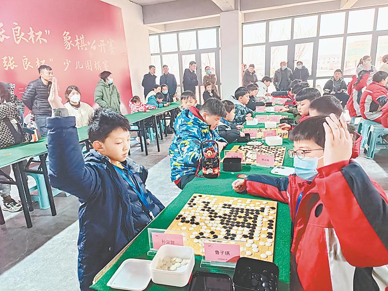 开封市兰考县首届少儿围棋赛举行